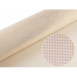 Stickmascher bei Meter - Licht beige