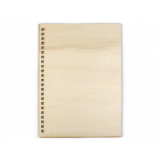 Holzabdeckungen für A5 AgendAs (Set 2 PCs) - Holz Natur