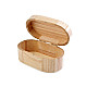 Wood Oval Box - 8,5 x 15 x 6,5 cm