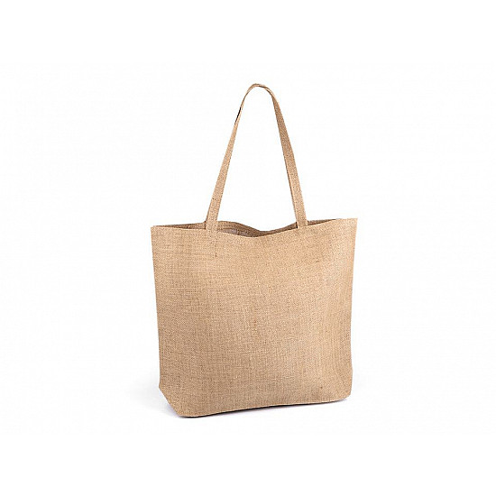 Dekorative Jute-Tasche, 35x45 cm - Natural Ecru