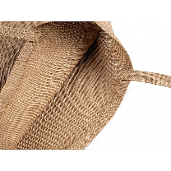 Dekorative Jute-Tasche, 35x45 cm - Natural Ecru