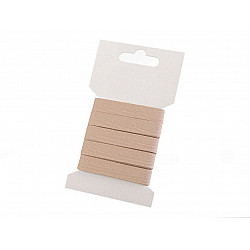 Köperband auf Karte (3 m) Breitte 10 mm - beige