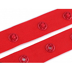 Heftklebeband zu Meter, 18 mm - rot