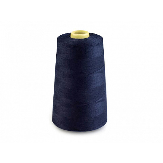 Nähgarn Polyester 5000 yards PES 40/2, Navy blau