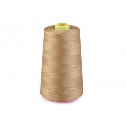 Nähgarn Polyester 5000 yards PES 40/2, Beige