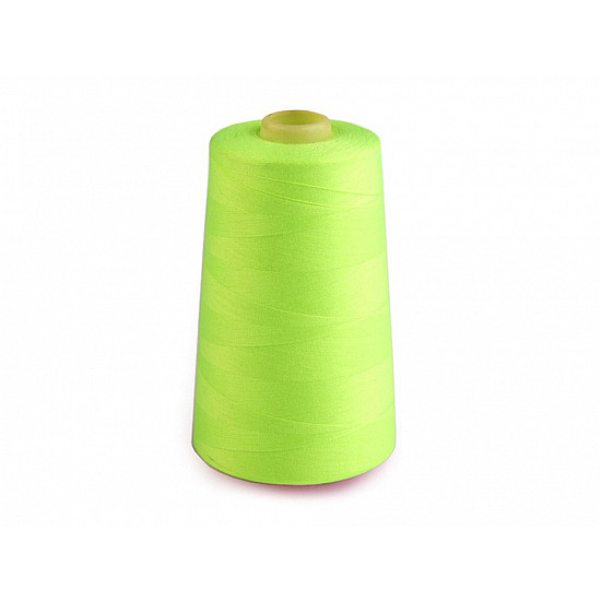 Con ata polyester, 5000 yd pes 40/2 - lime neon