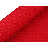 Kreuzstich Stoff Kanava 54 Maschen Breite 50 cm - rot, 5 Buc.