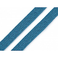 11–15 mm breite flache Kleiderkordel (karte 10 m) - blau