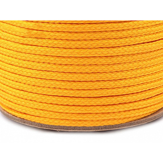 Polyesterschnur Ø2 mm (rolle 50 m) - orange-gelb