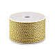 Kordelband mit Lurex Ø2,5 mm (rolle 20 m) - gold