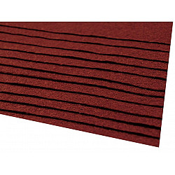 Blätter Filz, 20x30 cm, 166 g / m², 2 Stück - Bordo