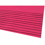 Blätter Filz, 20x30 cm, 166 g / m², 2 Stück - Rosa Himbeere