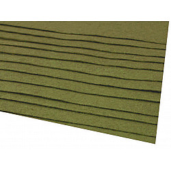 Blätter Filz, 20x30 cm, 166 g / m², 2 Stück - grüner Khaki