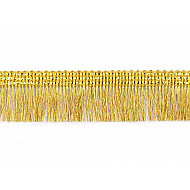 Lurex-Fransen, 30 mm breit (18 M Pack) - Offenes Gold