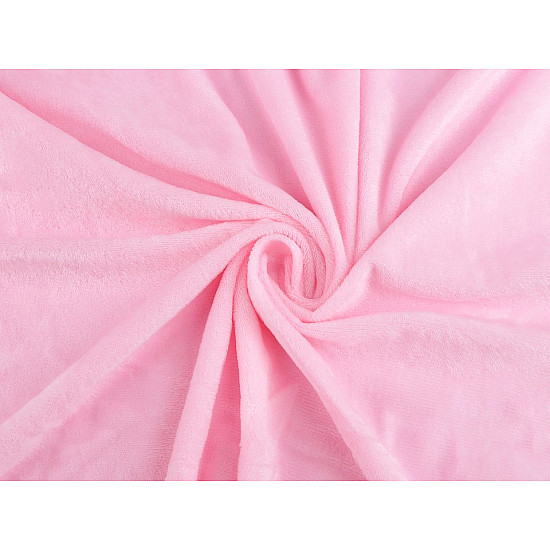 MicroPlush / Soft Fleece Minky, bei Meter - Rosa