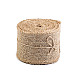 Band in Jute, Breite 60 mm (Pack 4,5 m) - Natural Ecru