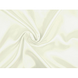 Satin elastisch zu Meter - Creme Open