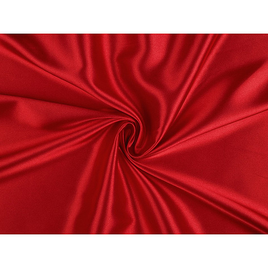 Satin elastisch zu Meter - rot