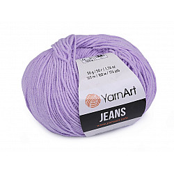 Strickgarn Gina / Jeans 50 g - hellviolett