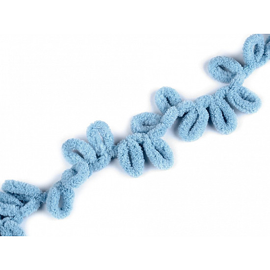 Strickgarn Alize Puffy Fine 100 g, blau-grau hel