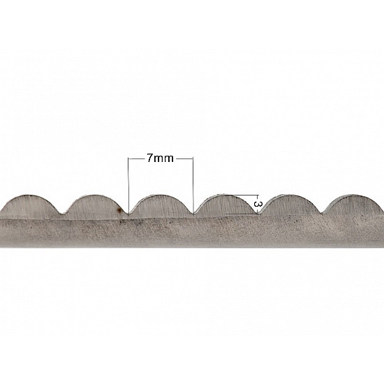 Zackenschere Stoffschere Länge 24 cm - Bogen