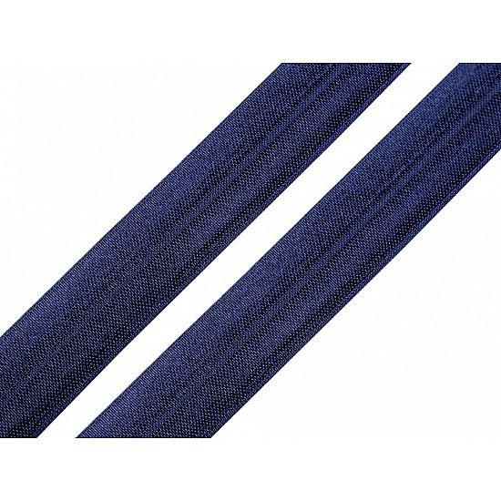 Elastische Vorspannung, Breite 20 mm (25 m Kard) - geschlossen blau