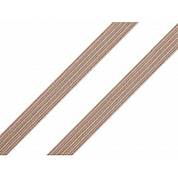 Elastische breite Kleidung, Breite 7 mm (Rolle 50 m) - Beige