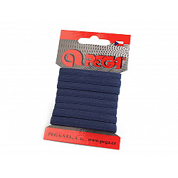 Elastic Lat Einfach, Breite 7 mm (Karte 5 m) - Geschlossene Melange