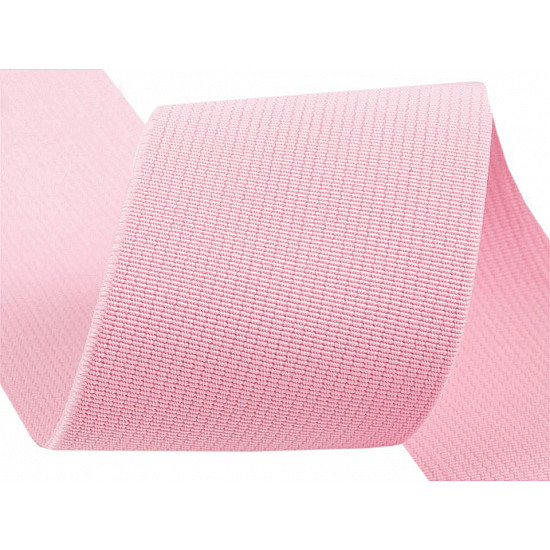 Elastisches breites Gewebe, Breite 50 mm (Rolle 25 m) - Rosa