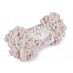 Strickgarn Alize Puffy 100 g, hellbeige