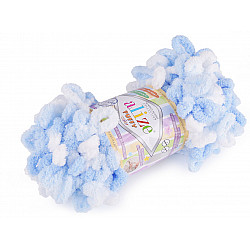 Strickgarn Alize Puffy color 100 g, hellblau