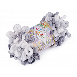 Strickgarn Alize Puffy color 100 g, grau