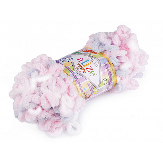 Strickgarn Alize Puffy color 100 g, Hellrosa