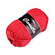 Strickgarn aus Baumwolle Camilla 50 g - rot