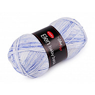 Elen Baby Batik Strickgarn 100 g - hellblau