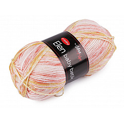 Elen Baby Batik Strickgarn 100 g - lachsfarben