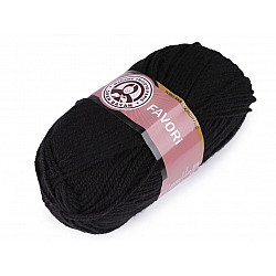 Strickgarn Favori 100 g - schwarz