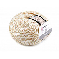 Strickgarn Gina / Jeans 50 g - hellbeige