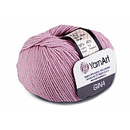 Strickgarn Gina / Jeans 50 g - Altrosa