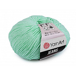 Strickgarn Gina / Jeans 50 g - Mint