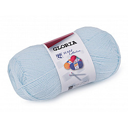 Strickgarn Gloria 50 g - blau fein