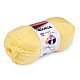 Strickgarn Gloria 50 g - weiss-gelb