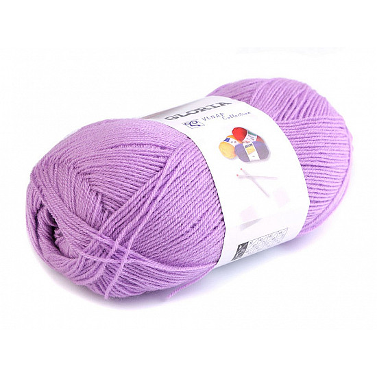 Strickgarn Gloria 50 g - hellviolett