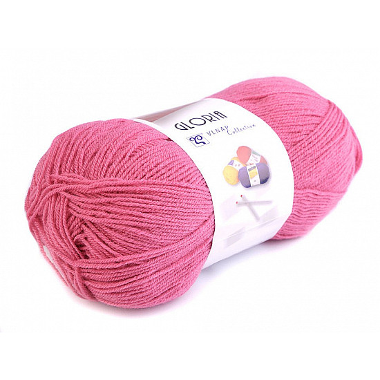 Strickgarn Gloria 50 g - rosa