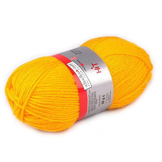 Strickgarn Hit 50 g - gelb