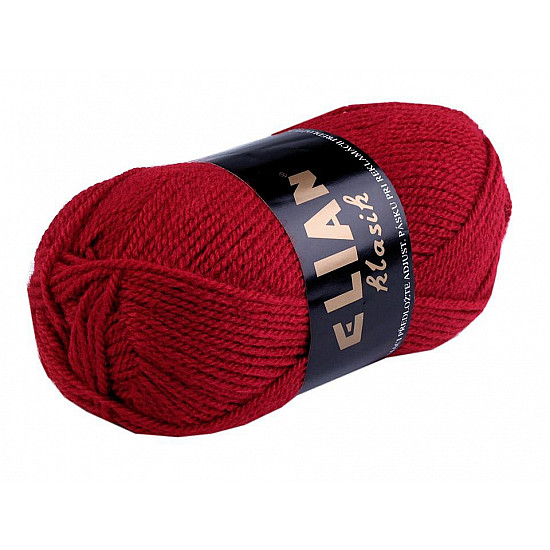 Strickgarn Klasik 50 g - Bordeaux hell