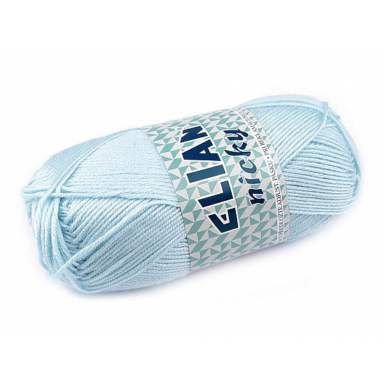 Strickgarn Nicky 50 g - Eisblau