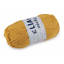 Strickgarn Nicky 50 g - Senf-braun