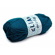 Strickgarn Nicky 50 g - Petrol blau