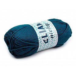 Strickgarn Nicky 50 g - Petrol blau